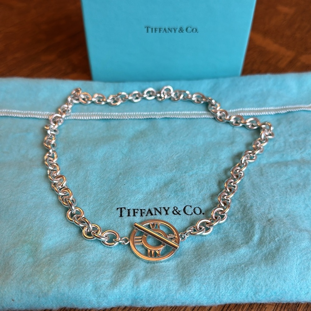 Tiffany & Co. Atlas Toggle Necklace